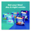 Maxi Long Super Daytime Pad With Wings, Size 2, Super Absorbency, 18/Pack, 8 Packs/Carton