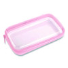 Pencil Pouch, 9.25 x 5.12 x 2.17, Clear/Randomly Assorted Color