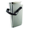 Recycled Aluminum Citation Holder Clipboard, 1/2" Clip Capacity, Holds 6 x 11 Sheets, Silver