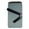 Recycled Aluminum Citation Holder Clipboard, 1/2" Clip Capacity, Holds 6 x 11 Sheets, Silver