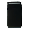 Recycled Aluminum Citation Holder Clipboard, 1/2" Capacity, Holds 6 x 11 Sheets, Black