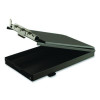 Recycled Aluminum Citation Holder Clipboard, 1/2" Capacity, Holds 6 x 11 Sheets, Black