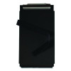Recycled Aluminum Citation Holder Clipboard, 1/2" Capacity, Holds 6 x 11 Sheets, Black