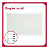 Magnetic Glass Dry Erase Board With Templates, Six Views, 3 Ft x 2 Ft, White Surface