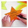 Color Paper - "Solar Sparks" Assortment, 24 Lb Bond Weight, 8.5 x 11, Assorted Yellow And Orange Colors, 100/Pack
