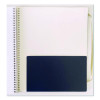 Keep It In Line Notebook Organizer, Medium/College Rule, Randomly Assorted Cover Colors And Designs, (100) 11.5 x 9 Sheets
