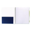 Keep It In Line Notebook Organizer, Medium/College Rule, Randomly Assorted Cover Colors And Designs, (100) 11.5 x 9 Sheets