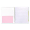 Keep It In Line Notebook Organizer, Medium/College Rule, Randomly Assorted Cover Colors And Designs, (100) 11.5 x 9 Sheets