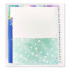 Silver Lining Five-Subject Spiral Notebook, Medium/College Rule, Randomly Assorted Cover Color/Design, (150) 11 x 9 Sheets