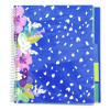Silver Lining Five-Subject Spiral Notebook, Medium/College Rule, Randomly Assorted Cover Color/Design, (150) 11 x 9 Sheets
