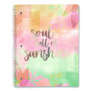 Silver Lining Hardcover Journal, Medium/College Rule, Randomly Assorted Cover Color, (80) 10 x 8.5 Sheets