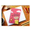 Smoko Tayto Dragon Layflat Notebook, 1-Subject, Medium/College Rule, Orange/Yellow/White Cover, (72) 8 x 5 Sheets