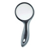 2.5X Soft Touch Large Magnifying Glass, Plastic Lens, 3" Dia, Randomly Assorted Color