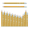 Essentials Triangular Pre-Sharpened Pencils, Hb (#2), Black Lead, Yellow Barrel, 144/Box