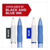 S-Gel Fashion Barrel Gel Pen, Retractable, Medium 0.7 Mm, Black Ink, Pearl White Barrel, 8/Pack