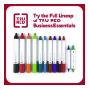 Tank Dry Erase Markers, Broad Chisel Tip, Assorted Colors, 12/Pack