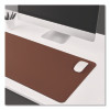 Tech Anti-Slip Faux Leather Desk Pad, 31.5 x 15.7, Brown