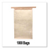 Ecocraft Coffee Bag, 3.38 x 2.5 x 7.75, Kraft, 1,000/Carton