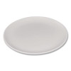 Epicure Melamine Dinner Plate, 8" Dia, White, 48/Carton