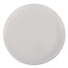 Epicure Melamine Dinner Plate, 8" Dia, White, 48/Carton
