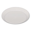 Epicure Melamine Dinner Plate, 8" Dia, White, 48/Carton