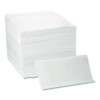 Flat Linen Replacement Dinner Napkin, 1-Ply, 16 x 15, White, 1,000/Carton