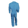 A65 Zipper Front Flame Resistant Coveralls, 4X-Large, Blue, 21/Carton
