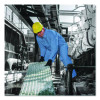 A65 Zipper Front Flame Resistant Coveralls, 4X-Large, Blue, 21/Carton
