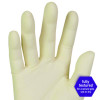 Pfe Latex Exam Gloves, Powder-Free, X-Large, 6.3 Mil Thick, 9.5" Long, Natural, 1,000/Carton