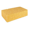 C41 Extra Large Commercial Sponge, 7.5 x 4.3, 2" Thick, Yellow, 24/Carton