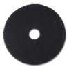 Stripper Pad, 10" Diameter, Black, 5/Carton