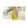 Dobie All-Purpose Cleaning Pad, 3.15 x 4.95, 2.24" Thick, Yellow, 24/Carton