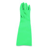 Nitrile Dishwashing Gloves, 21" Long, Small, Green, Pair