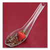 Petites Mini Utensils, Spoon, Plastic, Clear, 200/Carton
