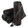Low-Density Commercial Can Liners, 30 Gal, 0.58 Mil, 30" x 36", Black, Interleaved Roll, 25 Bags/Roll, 10 Rolls/Carton