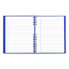Notepro Notebook, 1-Subject, Wide/Legal Rule, Indigo Blue Cover, (100) 10.75 x 8.5 Sheets