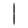 S-Gel Premium Metal Barrel Gel Pen, Retractable, Medium 0.7 Mm, Black Ink, Black Barrel, 4/Pack