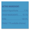 Concentrated Regular Disinfecting Bleach, Unscented, 11 Oz Bottle, 28/Carton