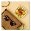 Square Plastic Bowls, 8 Oz, 8.5 x 8.5 x 1.51, Clear, Plastic, 63 Bowls/Sleeve, 8 Sleeves/Carton
