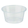 Plastic Souffle/Portion Cups, 2 Oz, Clear, 200/Sleeve, 12 Sleeves/Carton
