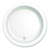 Heavy-Weight Paper Plates, 8.5" Dia, 125/Pack, 4 Packs/Carton