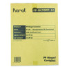 Polypropylene Plastic Hinged Container, 9.35 x 9.22 x 3.17, Clear, Plastic, 50/Pack, 4 Packs/Carton