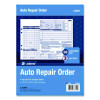 Multipart Auto Repair Work Order Forms, Three-Part Carbonless, 8.5 x 6.94, 50 Forms Total