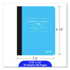 Poly Cover Composition Books, Medium/College Rule, Randomly Assorted Cover Color, (70) 9.75 x 7 Sheets