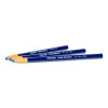China Marker, 0.37" x 7", Blue, 12/Pack