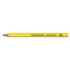 Ticonderoga Beginners Woodcase Pencil With Microban, Hb (#2), Black Lead, Yellow Barrel, Dozen