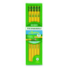 Ticonderoga Laddie Woodcase Pencil With Microban, Hb (#2), Black Lead, Yellow Barrel, 12/Pack