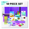 Back To School Supplies Kit For Grades K-5, Purple