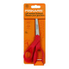 Premier Left Handed Scissors, 9.75" Long, 8" Cut Length, Offset Red Handle