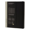 Professional Notebook, 1-Subject, Narrow Rule, Black Hardcover, (192) 9.75 x 7.5 Sheets